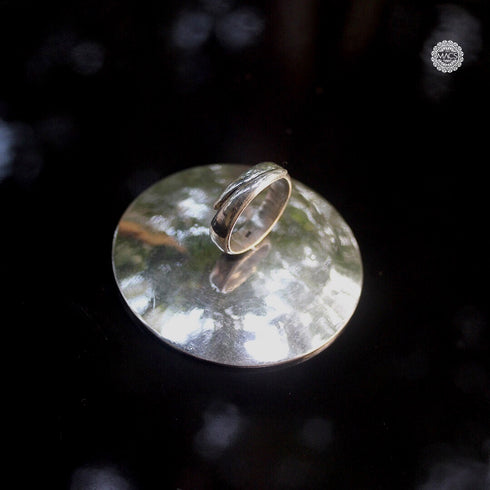 Pure Silver Oversized Ring